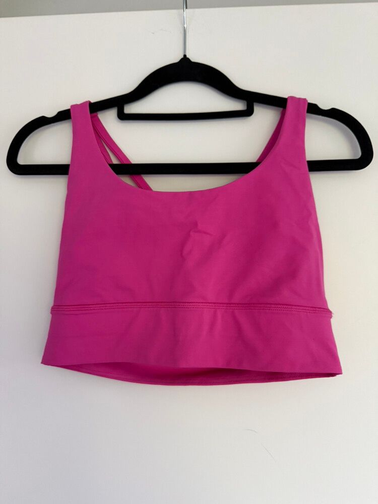 Lululemon Energy Bra Longline Pink
