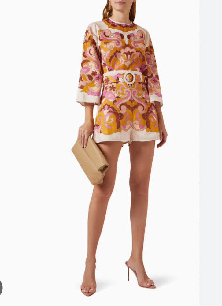 Zimmermann Acadian Tunic Top and Shorts