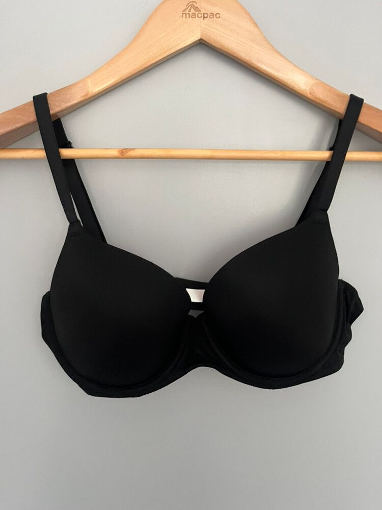 Pink Black Bra 36C