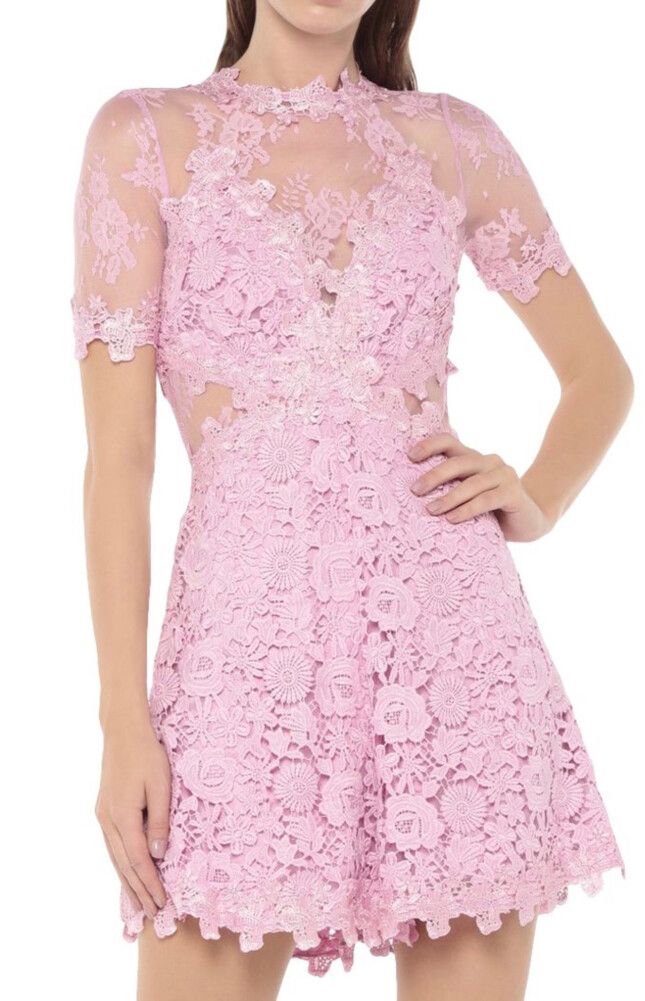 Guess Pink Lace overall