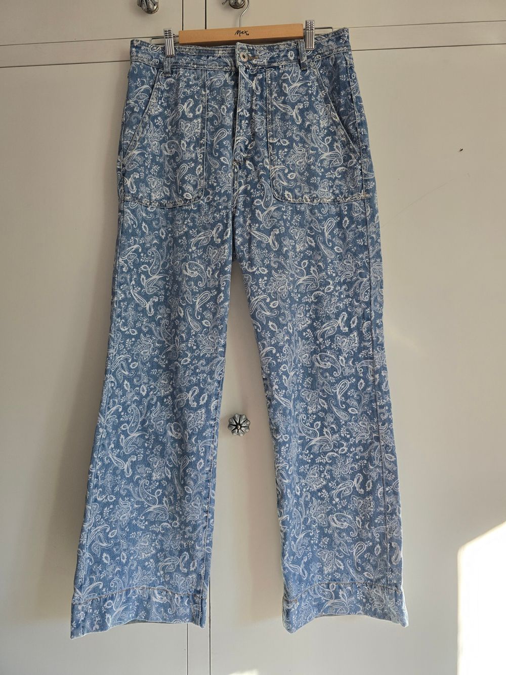 Cooper patterned jeans