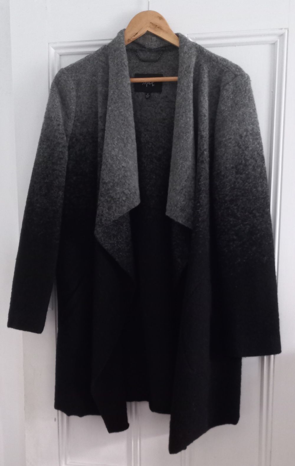 Max black and grey ombre jacket