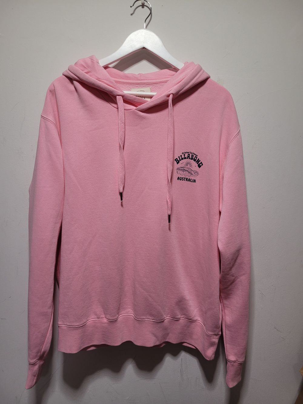 Billabong Pink Hoodie Size XL