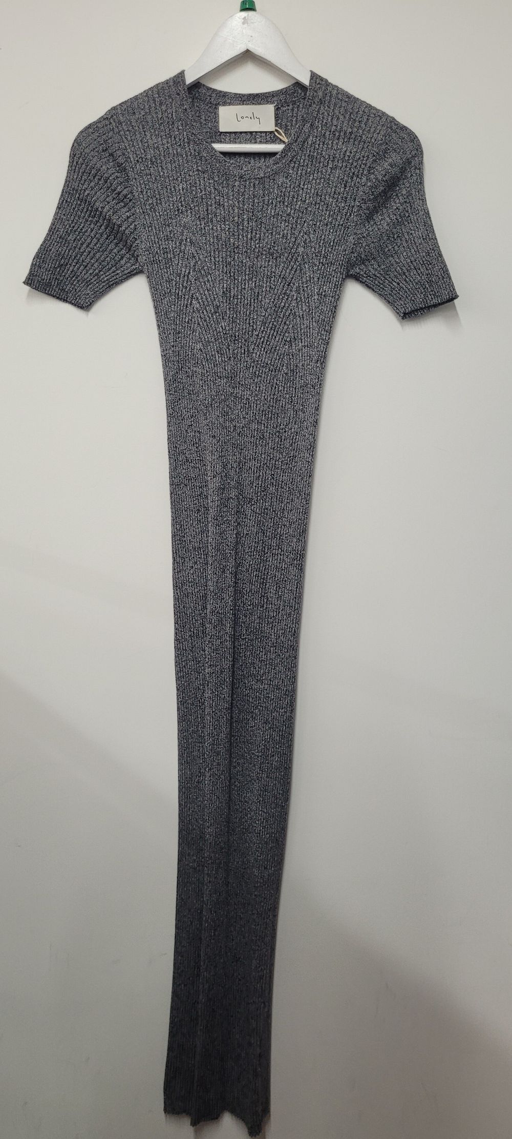 Lonely Grey Knit Dress