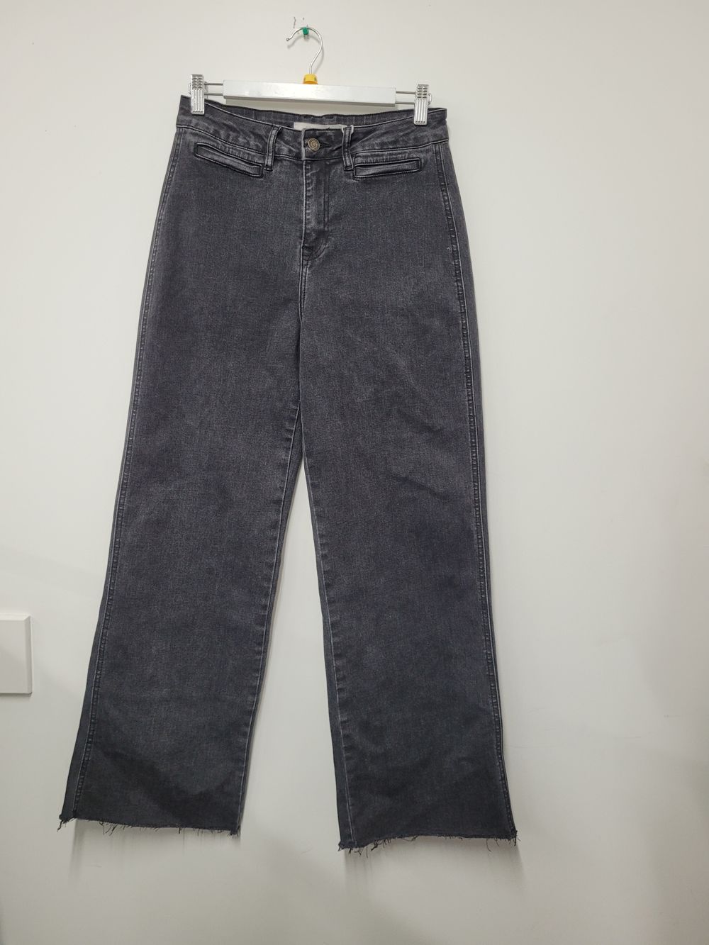 Isle Of Mine Black Wide Leg Jeans