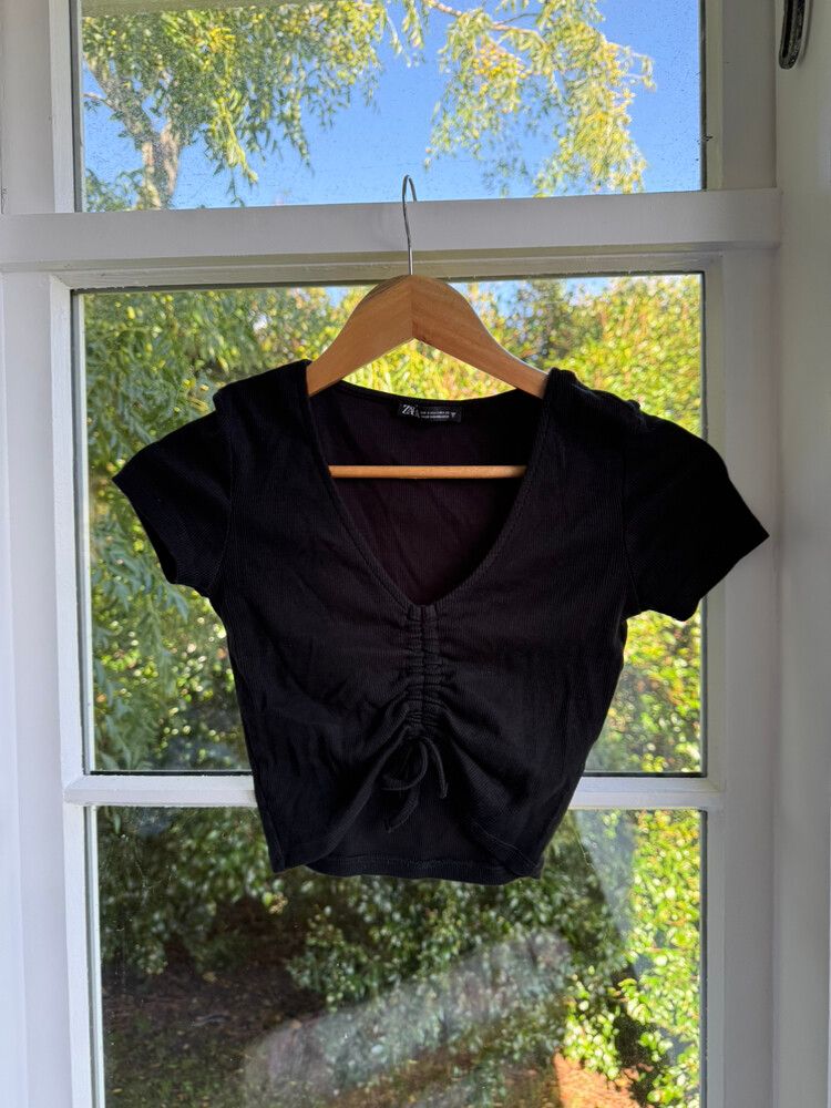 Zara Black Top