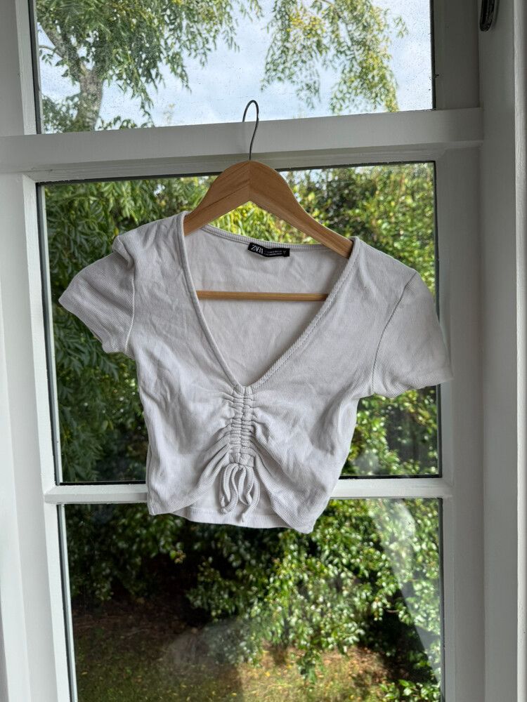 Zara White Top