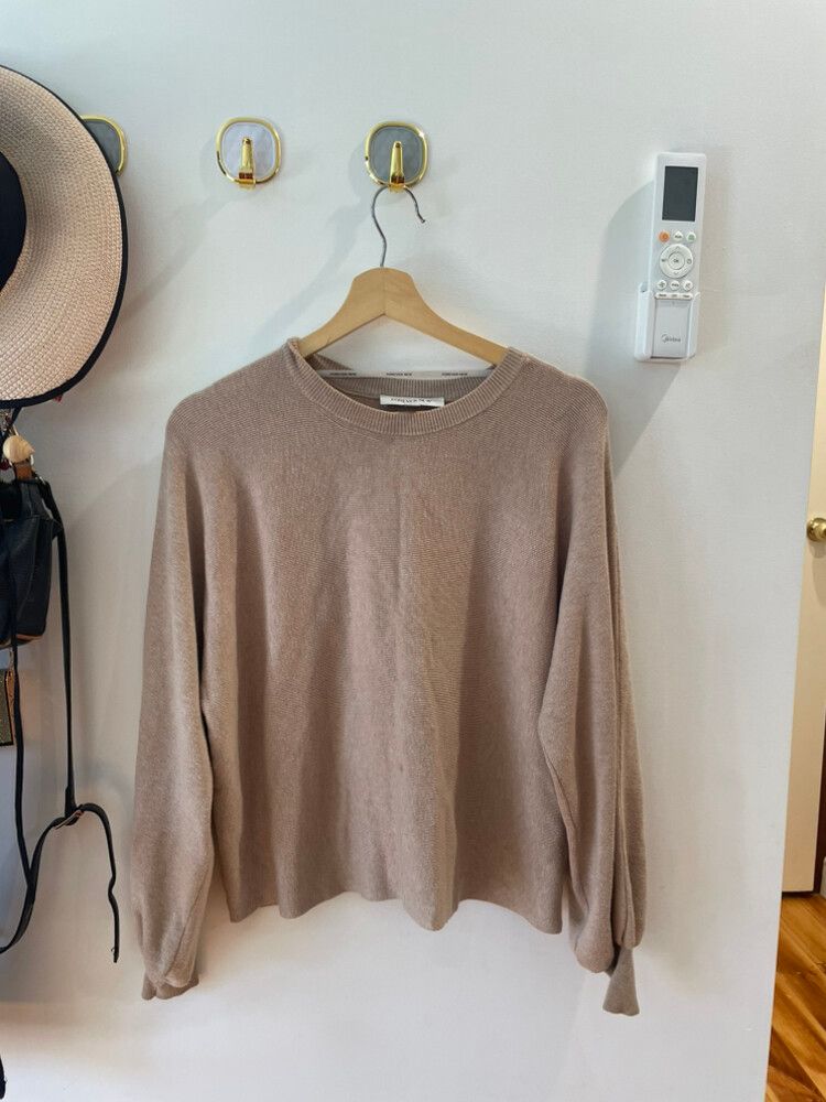 Forever New Beige Knit Jumper