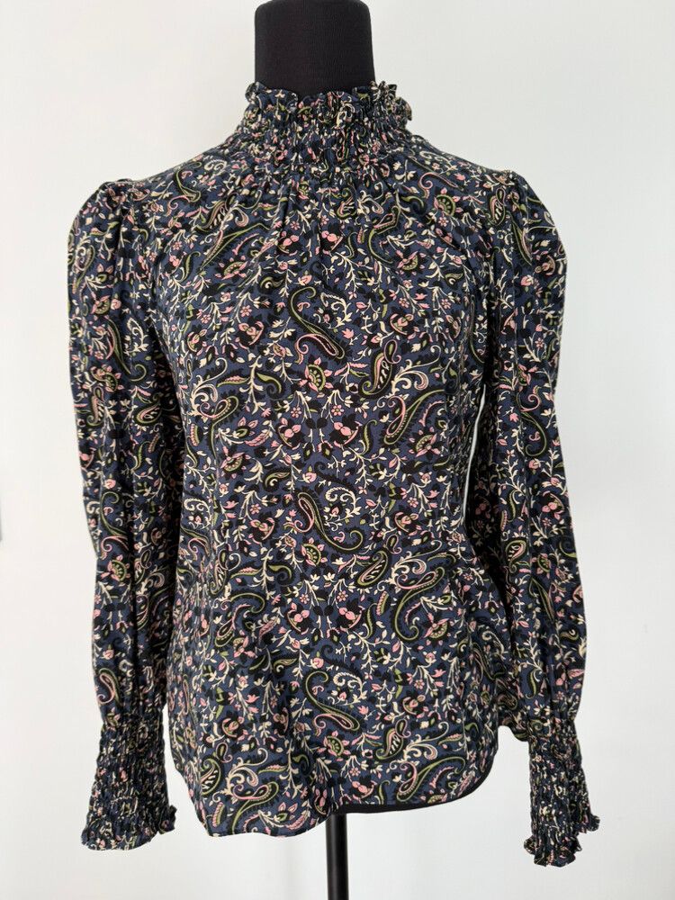 Veronica Beard Floral Print Blouse
