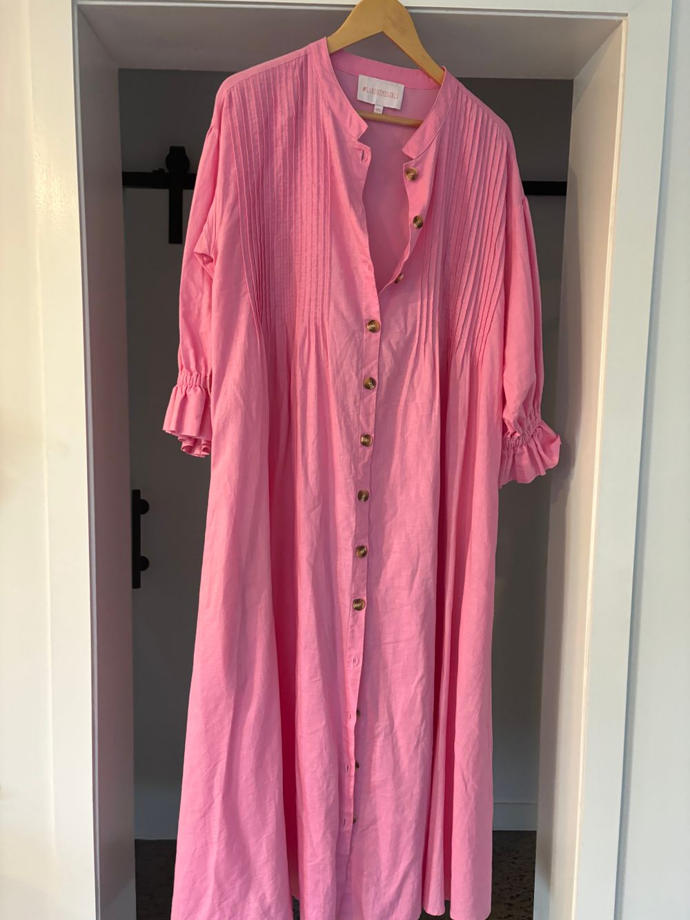 chinese dress ladies Linen Twist Dress main image 0