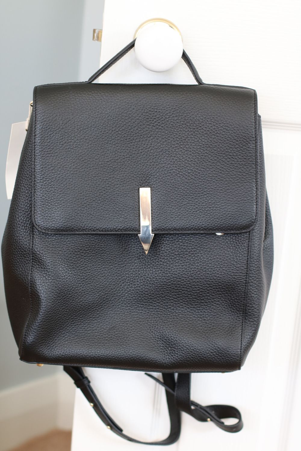 karen walker mini arrow backpack Pack KAREN WALKER MONOGRAM MINI BAG