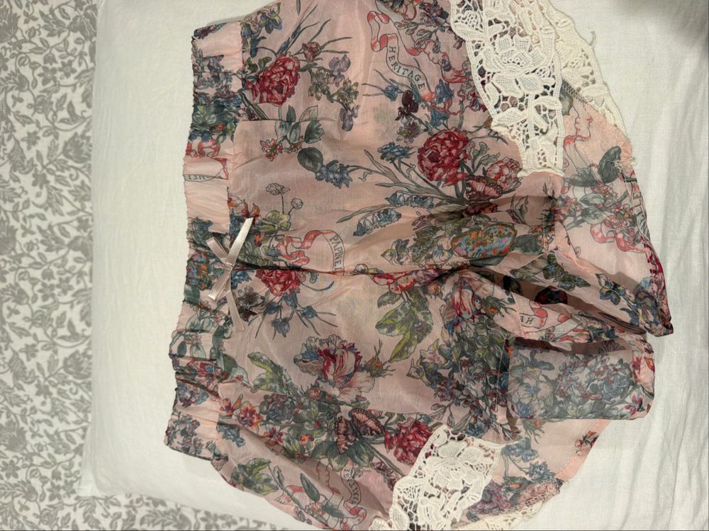 Papinelle floral boxer shorts - size XS