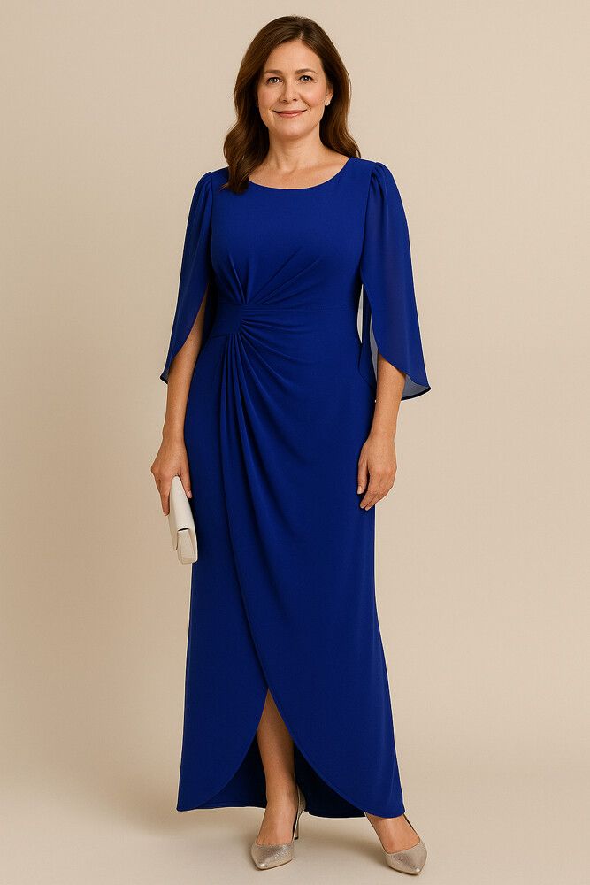 Connected - Royal Blue mother Of The Bride Dress on Designer Wardrobe