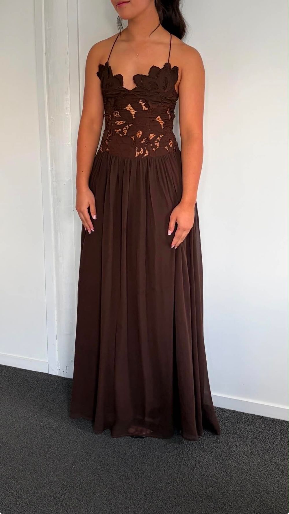 hansel and gretel brown dress Hansen & A-line formal gown