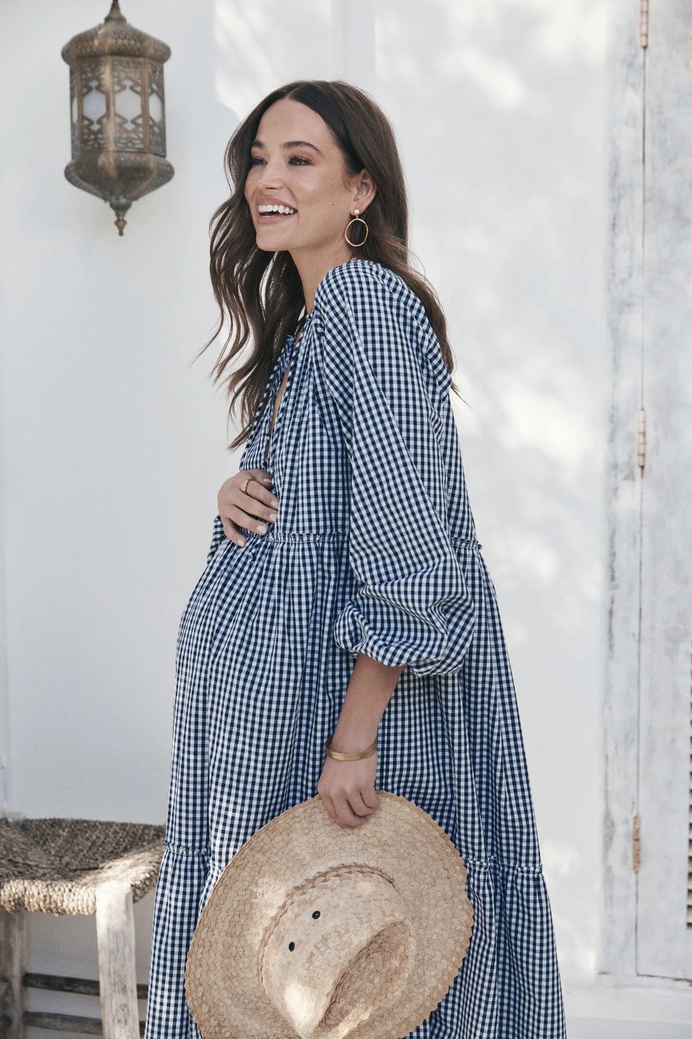 Legoe Heritage GIDGET DRESS (NAVY GINGHAM)