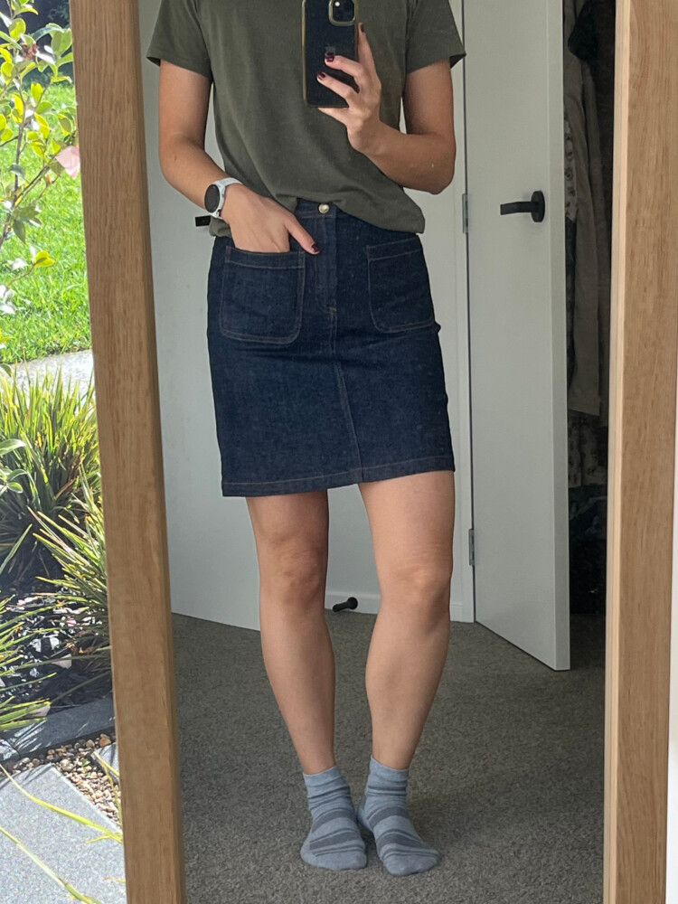 APC Denim Skirt Size 6