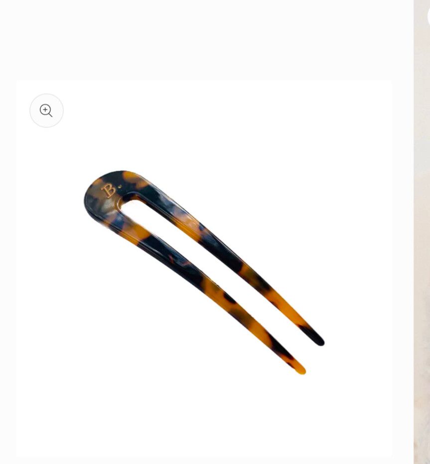 Buttermilk hair fork