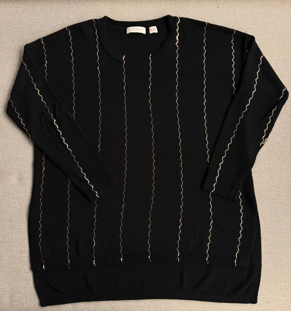 Sass & Bide Black Gold Knit Jumper