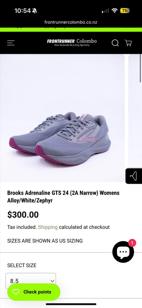 Brooks Adrenaline GTS 24 women’s Size 8.5