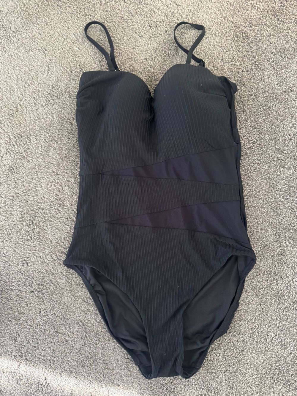 Sunseeker Black One-Piece Swimsuit