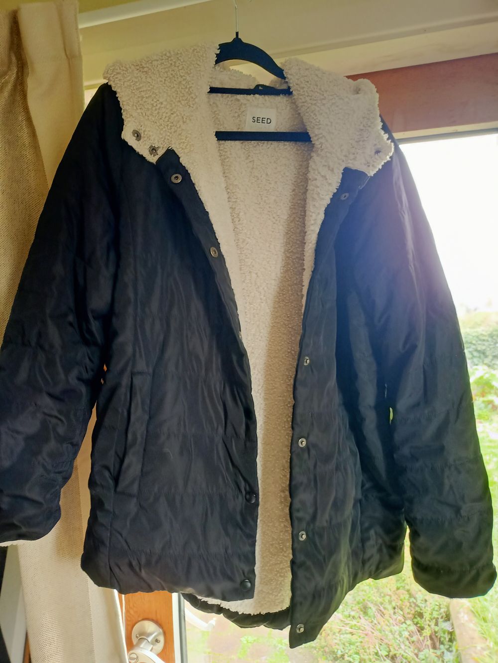 Seed Sport fleece lined Black jacket