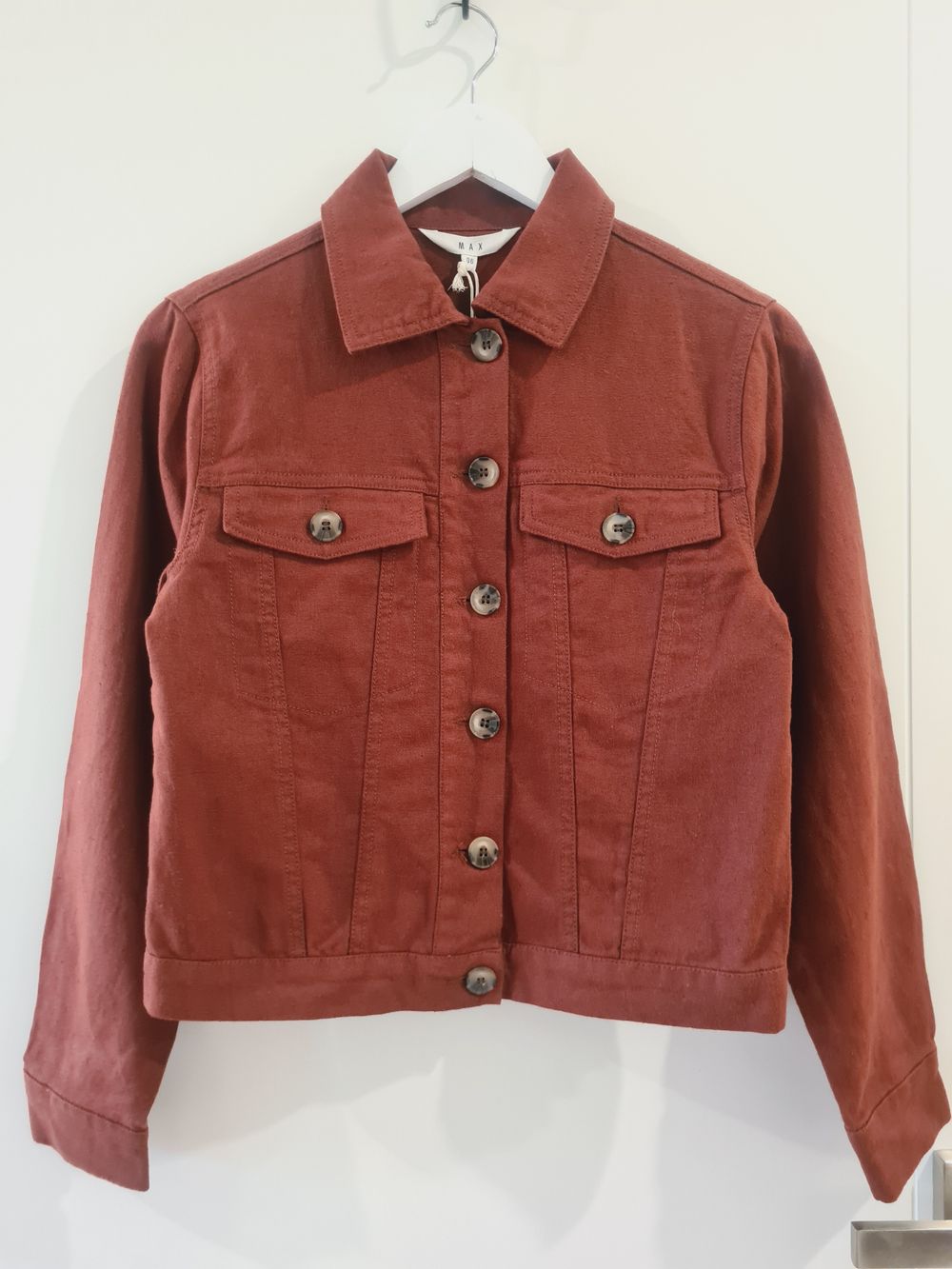 MAX Brown Linen Jacket
