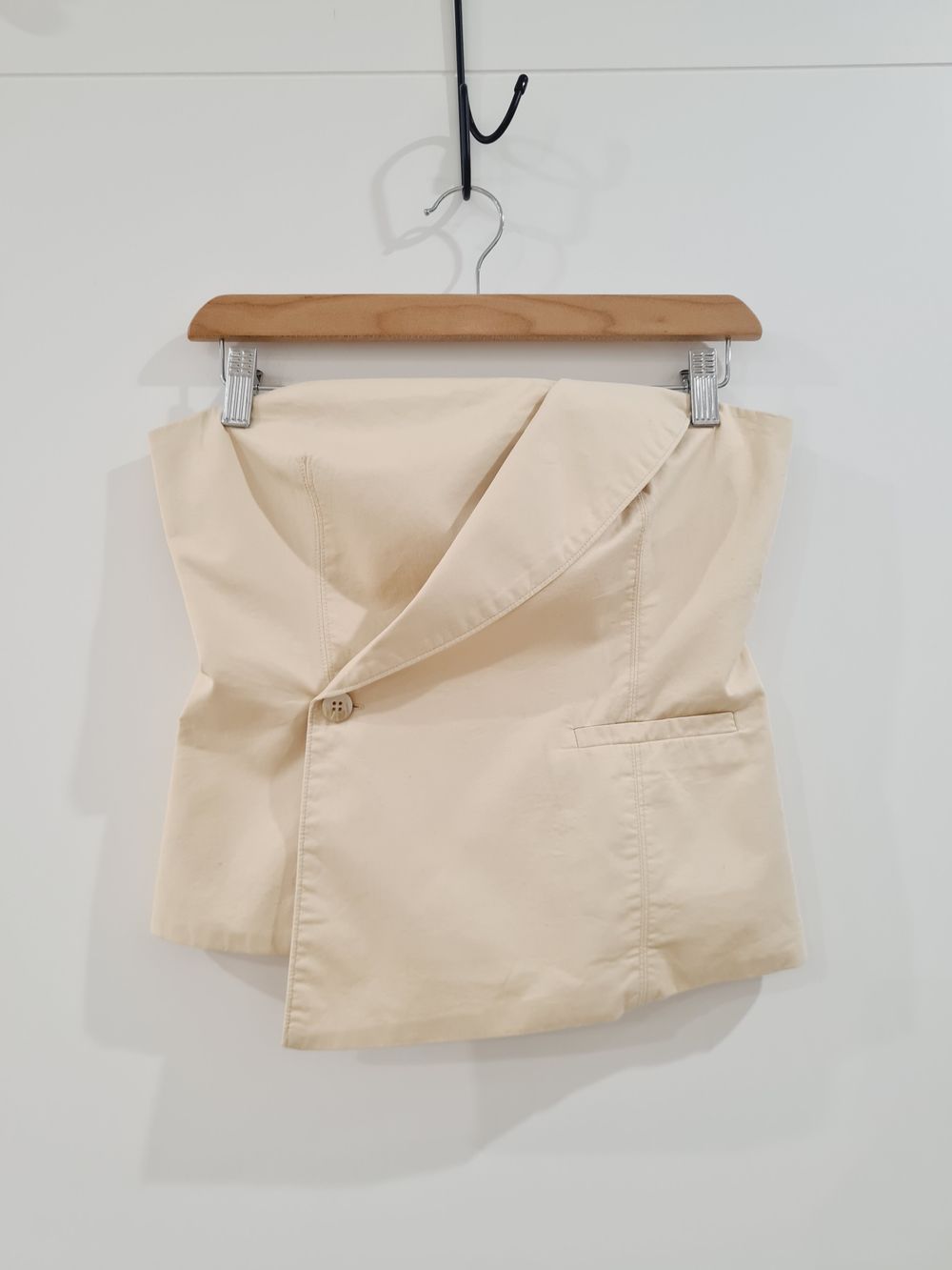 ZARA beige cotton vest top