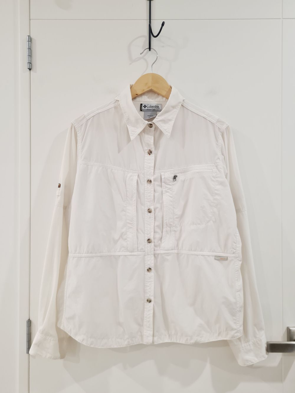 Columbia Ivory Omni-Dry GRT Technical Lightweight Shirt Jacket