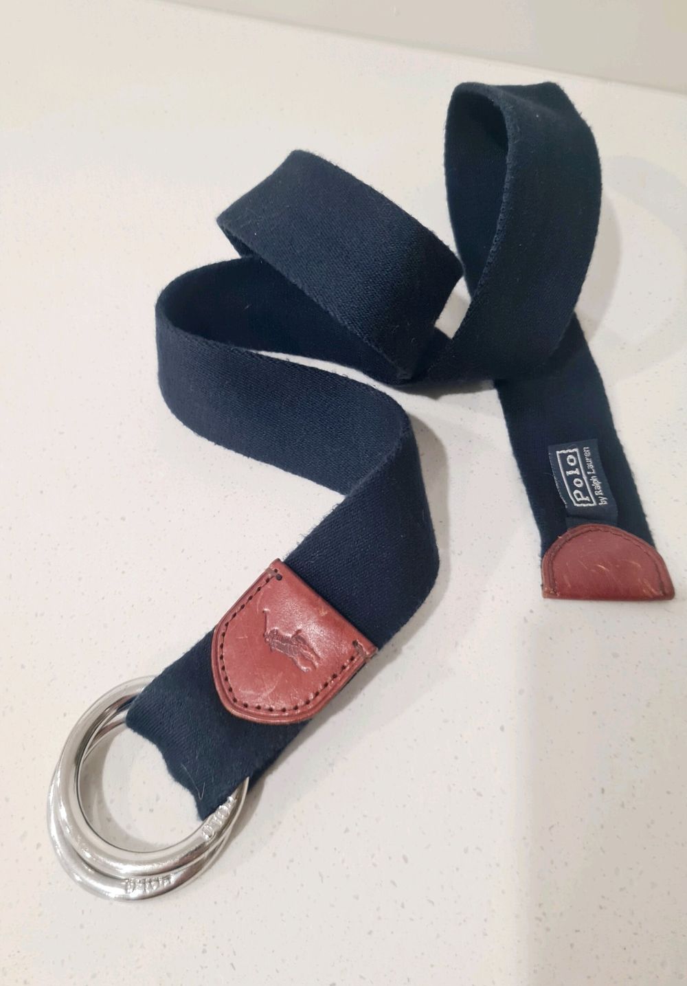 Polo by Ralph Lauren Navy Cotton Belt size M/L