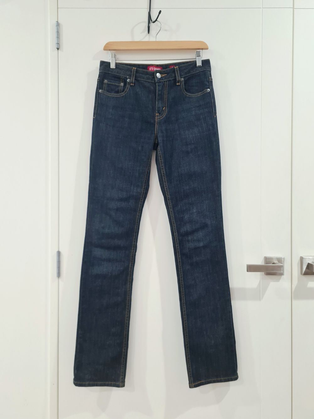 Levi’s 873 Skinny Jeans Rinsed Blue – Size 9