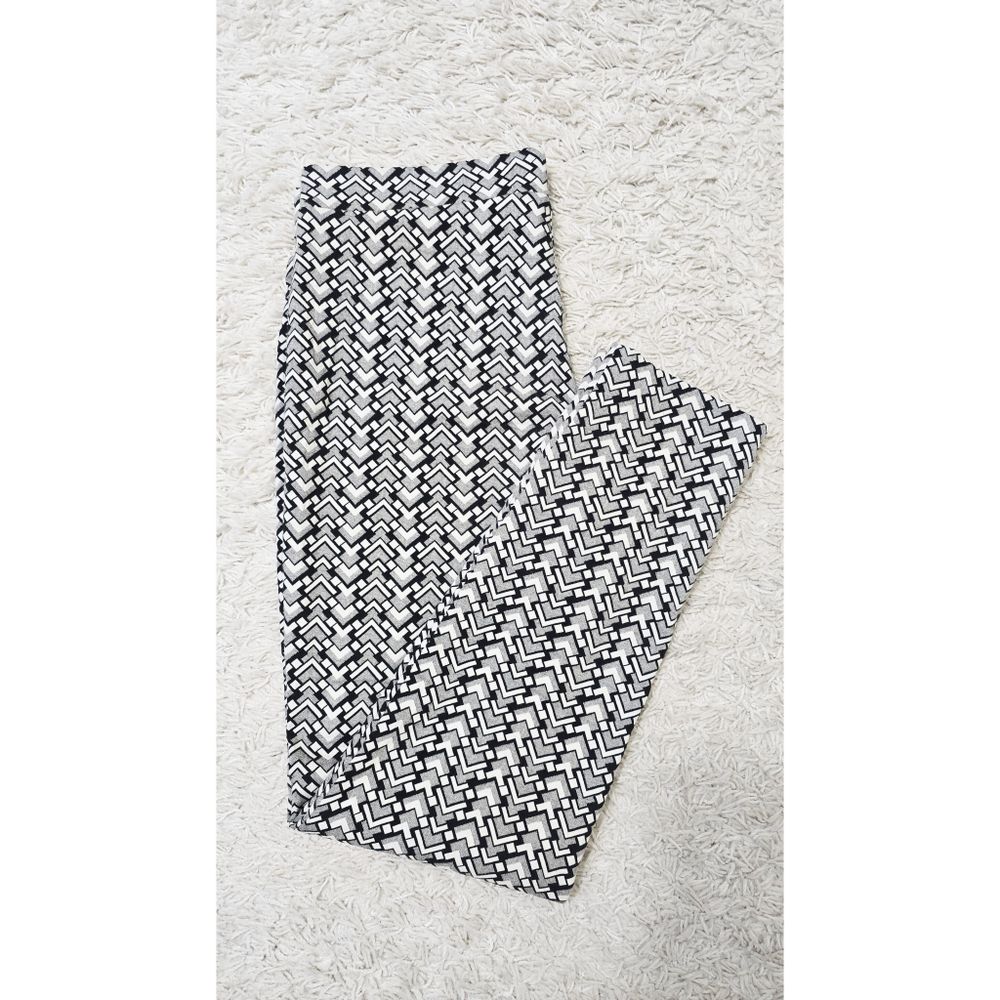 Joseph Ribkoff Black And White Elasticated Pants Size 14 US12