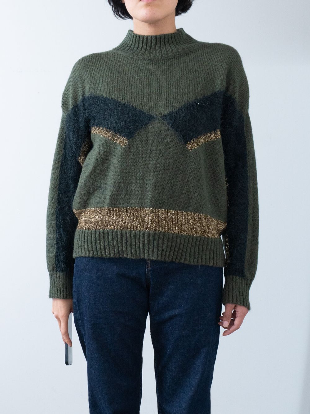 NÜ Denmark Mohair Blend Sweater Size M-L