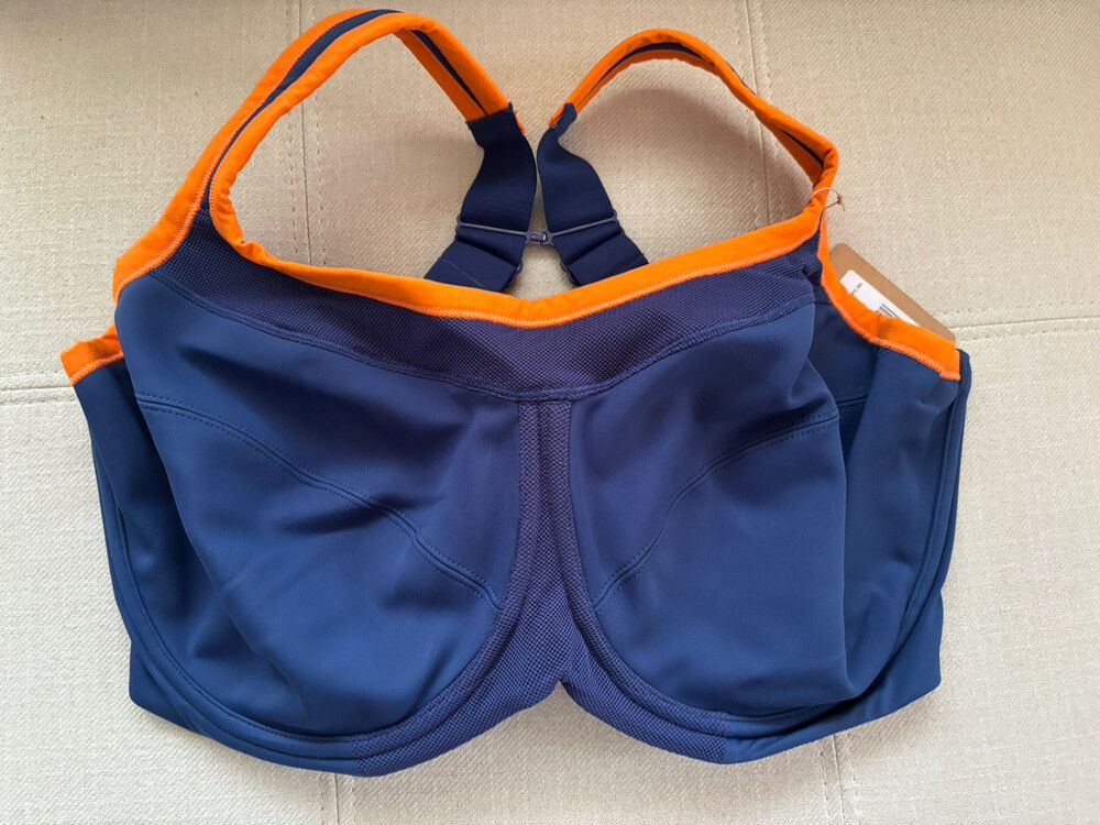 Wear Nala Navy High Impact Sports Bra