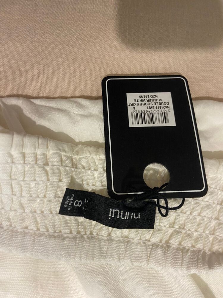 Nunui White Skirt