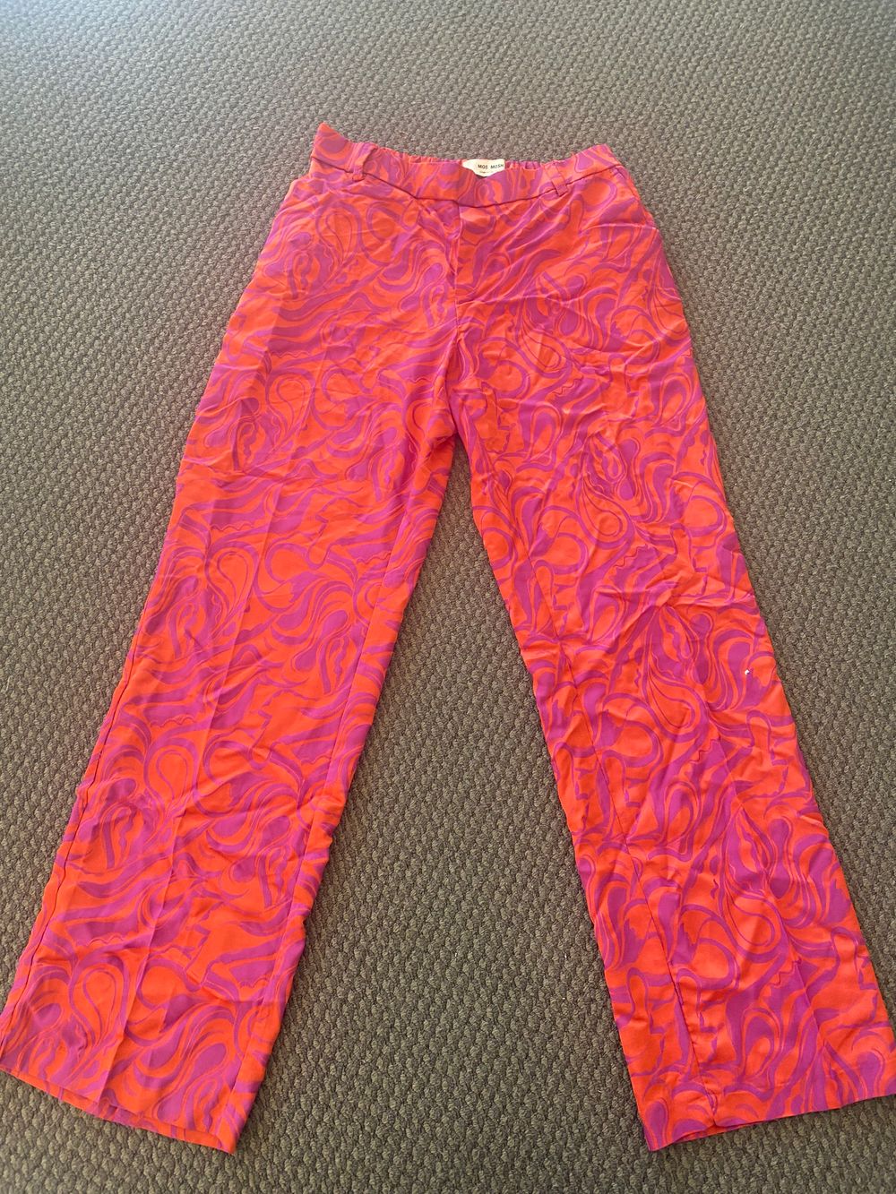Mos Mosh Pink Purple Patterned Pants