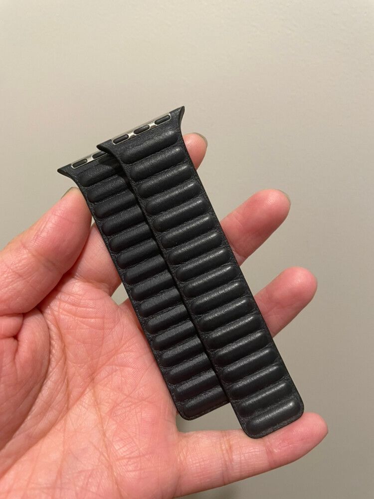 41-mm Midnight Leather Link -S/M