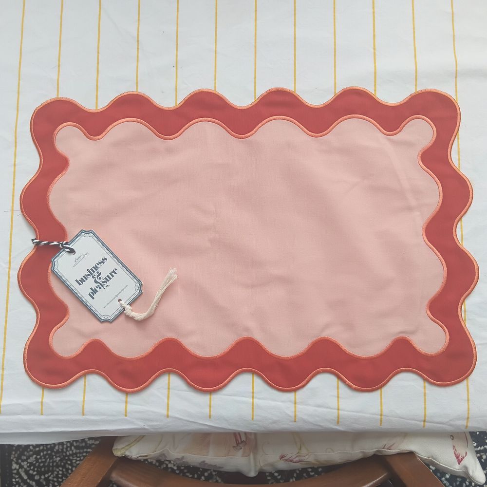Business and pleasure co. Placemats x 4