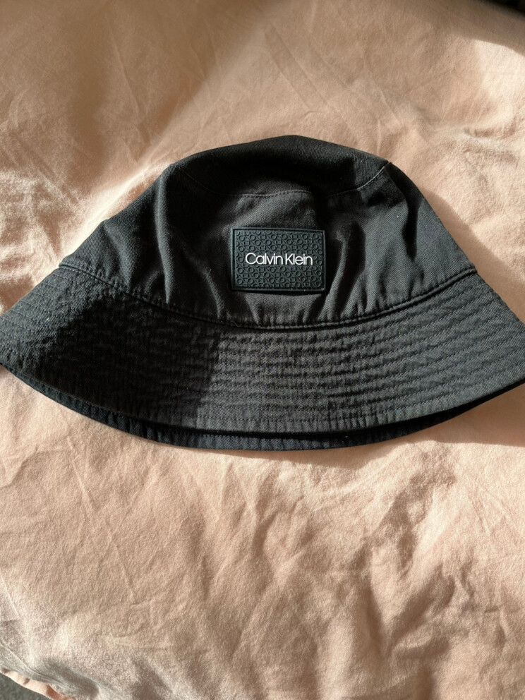 Calvin Klein Black Bucket Hat