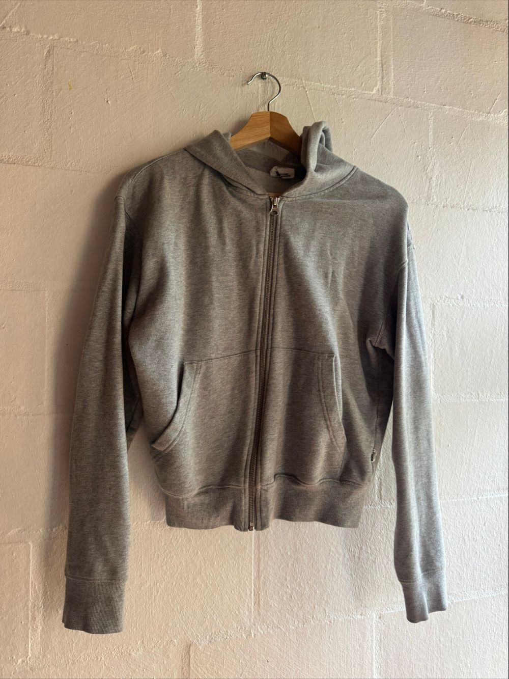 Bonds Grey Zip-Up Hoodie