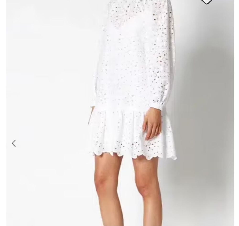 white dress black lace detail Long Lace Sleeve Black Evening Dress – The Dress Outlet main image 0