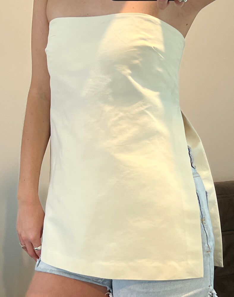 St. Agni Strapless Top Size M