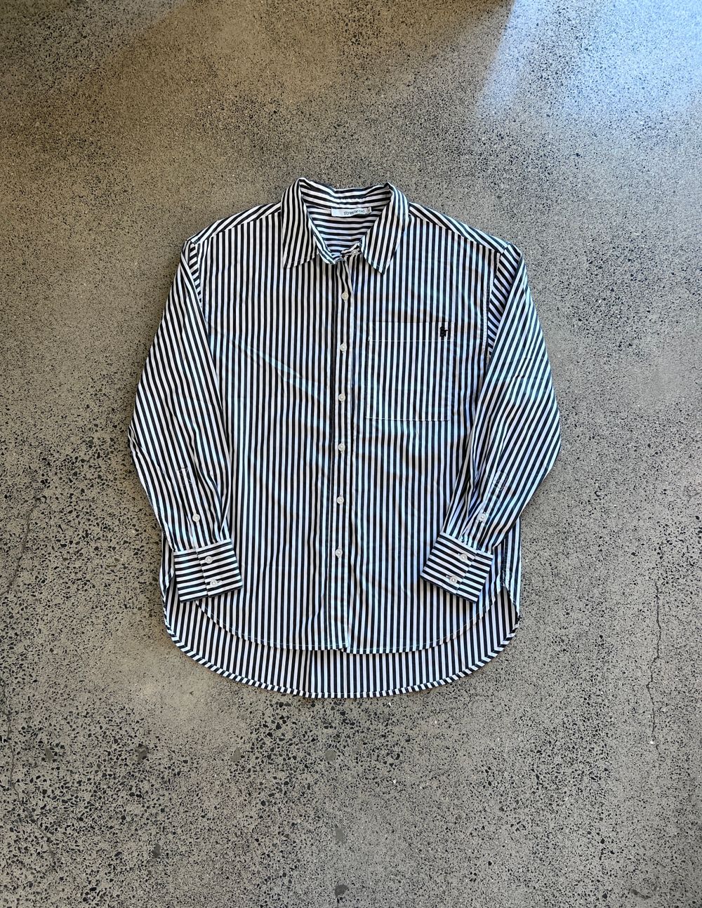 Stories be told striped long sleeve shirt size 6