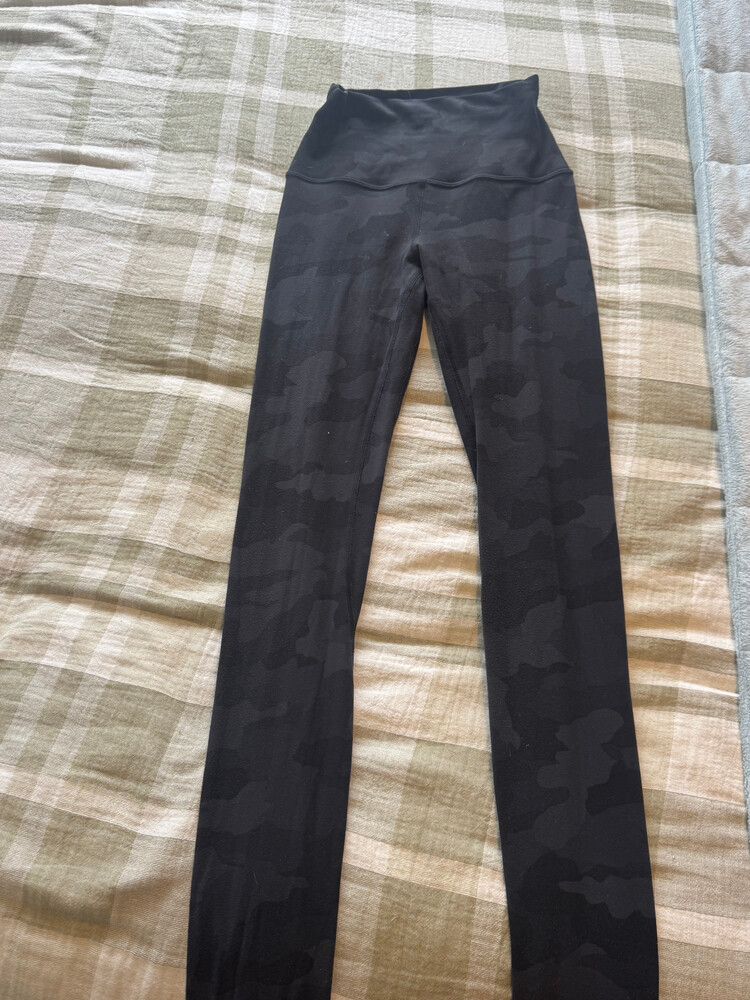 Black Camouflage Leggings