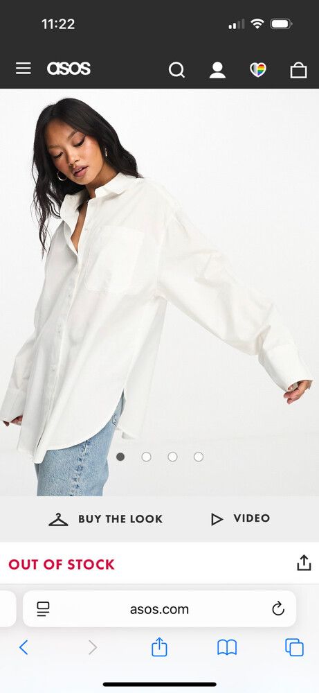 ASOS oversized Shirt