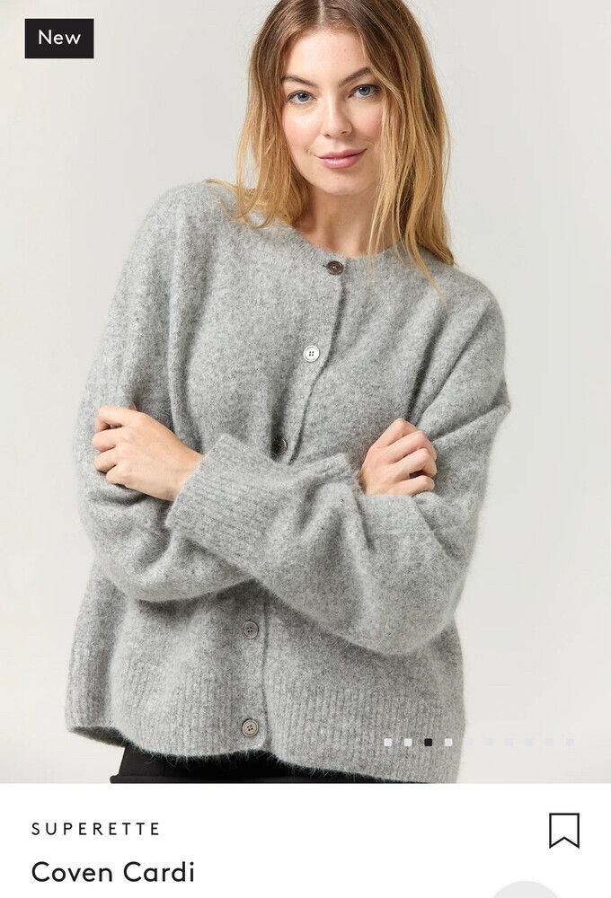 Superette Coven Grey Cardi