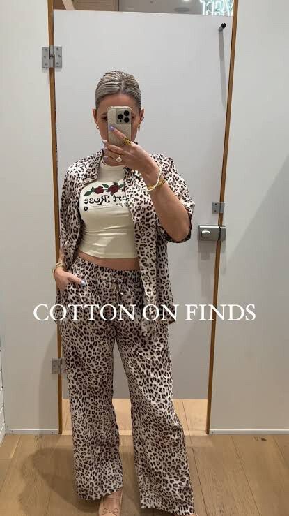 Haven Leopard Print Set (Pants+Shorts+Shirt)