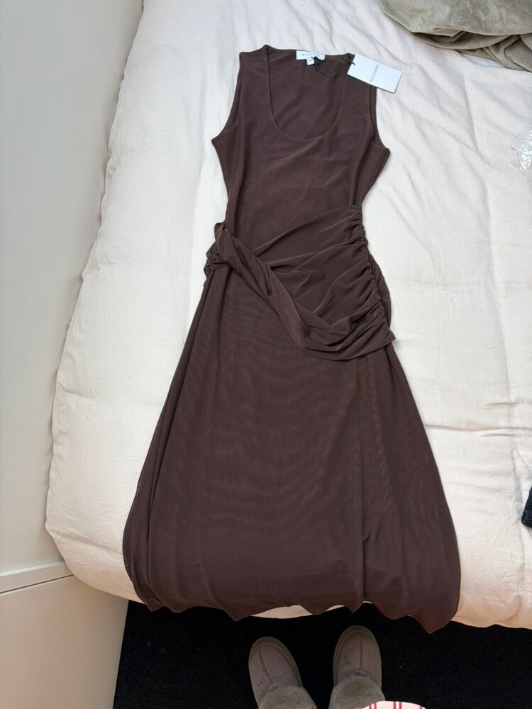 Witchery Twist Mesh Dress