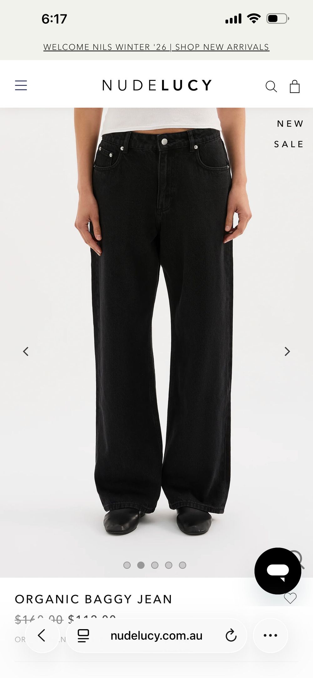 Nude Lucy baggy jeans