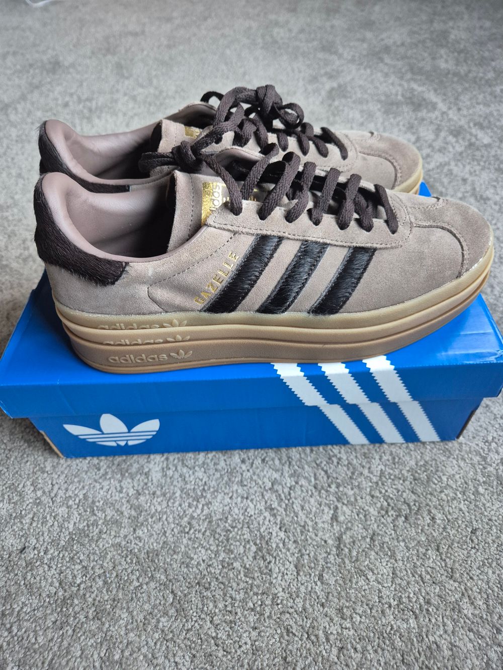 Adidas Gazelle Bold W 7.5 Earth Strata