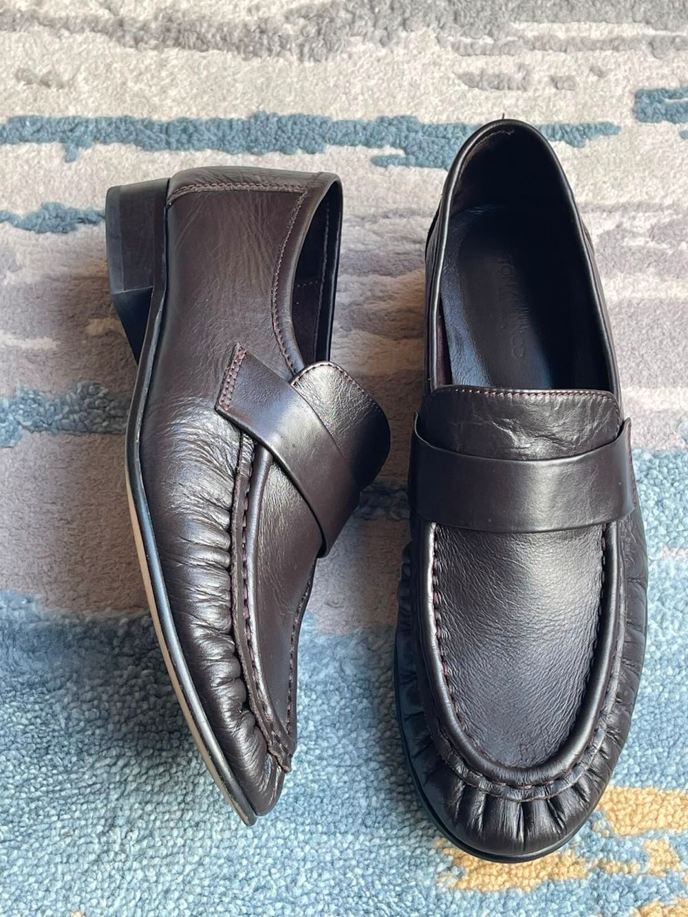 Tony Bianco Gatsby Loafers – Chocolate Venice – Size 5.5 (AU) / EU 36 🤎